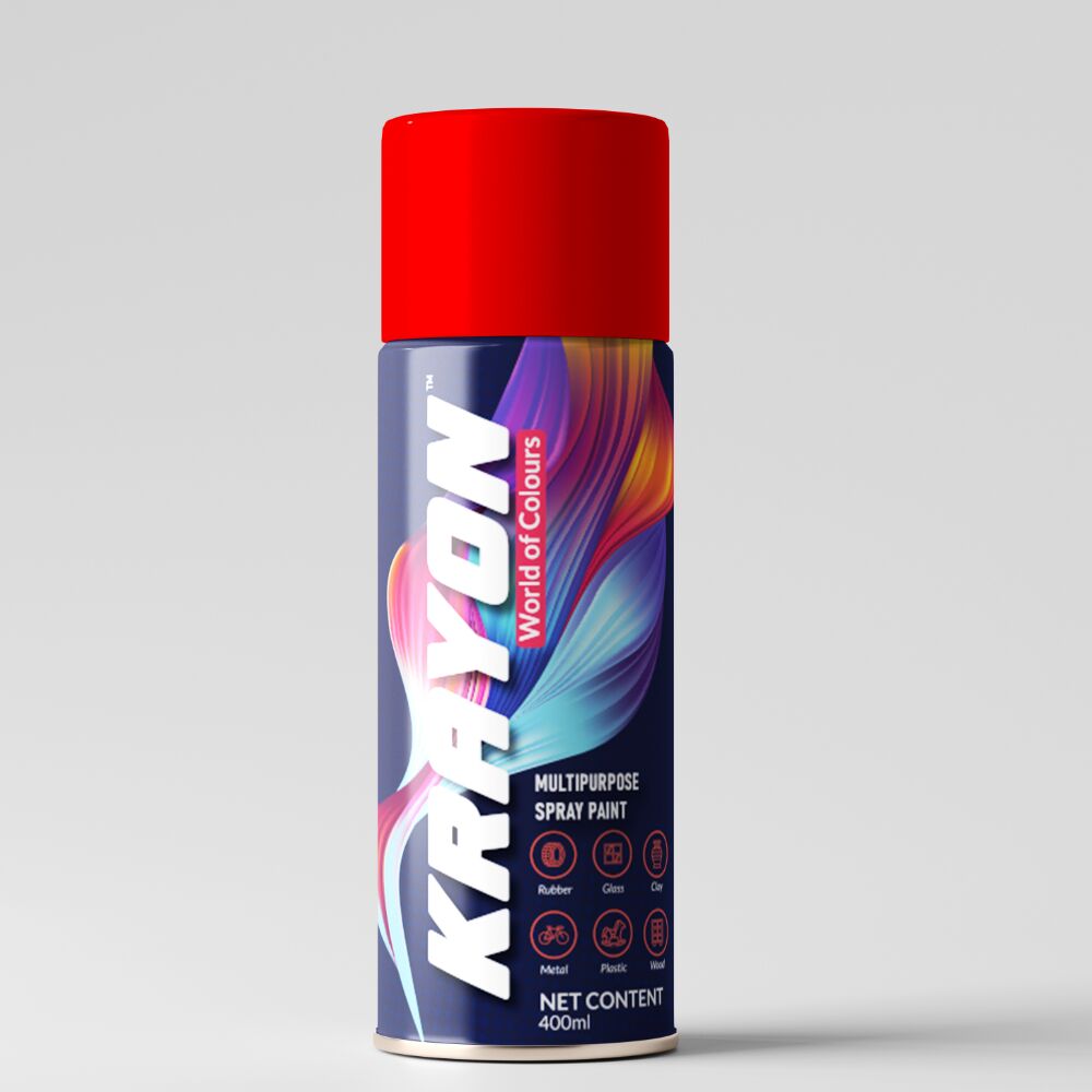 metallic red spray paint