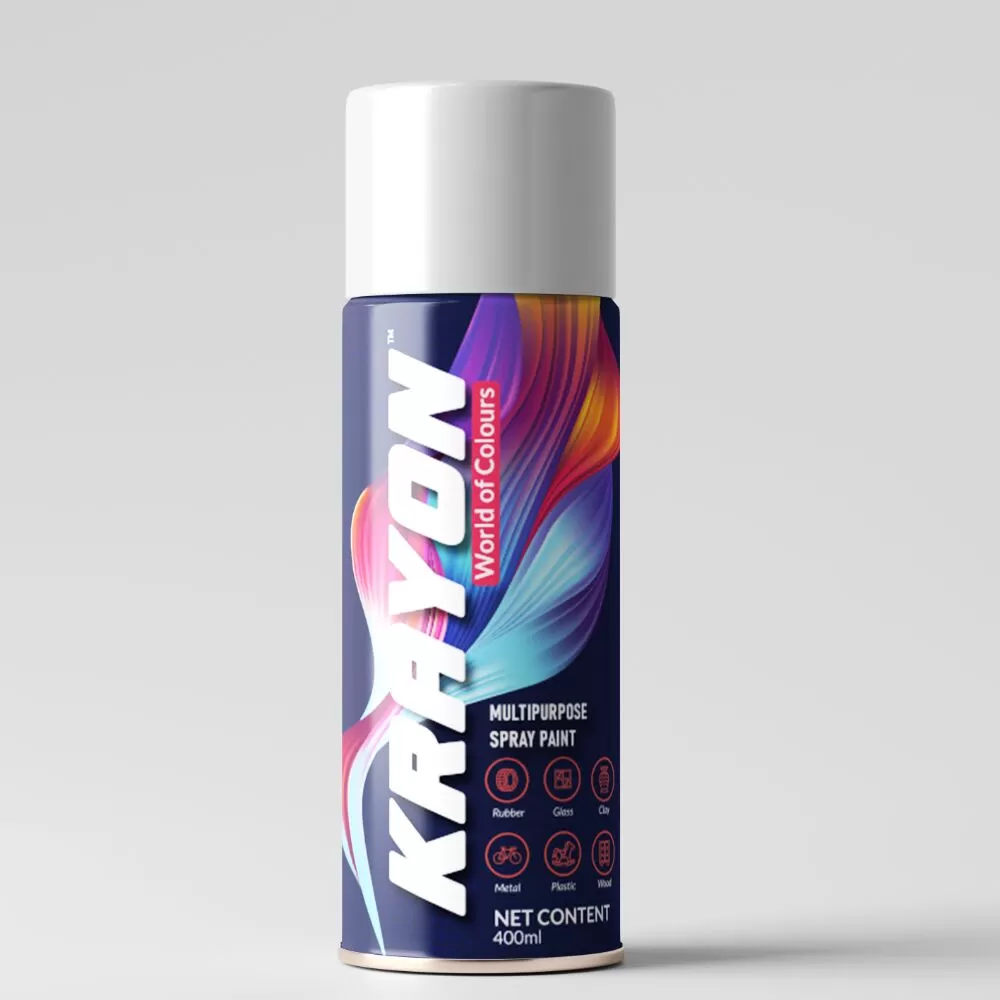 white spray paint for car